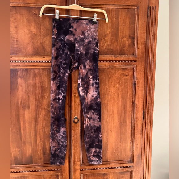 NWOT Lululemon Align High-Rise leggings | Diamond Dye Graphite Grey Pink Pastel - Picture 8 of 12